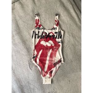 Forever 21 Rolling Stones Bodysuit